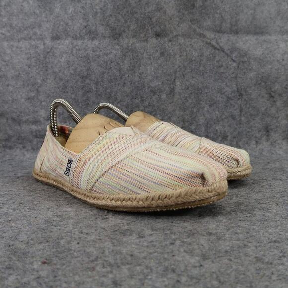 Skechers Shoes Womens 7 Bobs Loafer Flats Slip On Espadrille Casual Boho Comfort - Picture 1 of 13